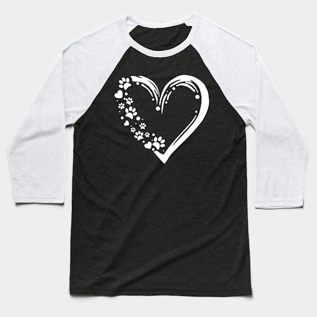 The precious love of a puppy Baseball T-Shirt by The Artful Barker